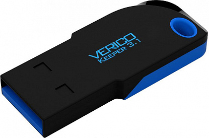Флешка Verico Keeper Black Blue USB 3.1 16 Gb Флешка Verico Keeper Black Blue USB 3.1 16 Gb