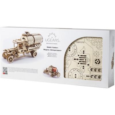 Конструктор Ugears Конструктор  механический Автоцистерна (70021) фото №6