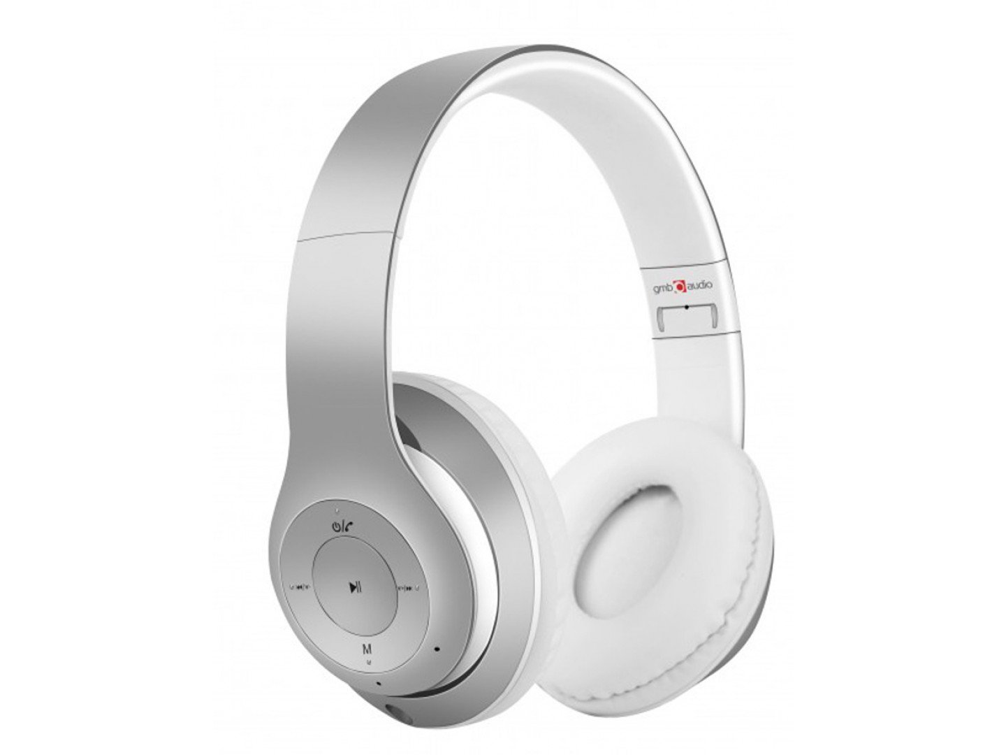 Наушники Gembird BHP-MXP-SW Silver-White (Мілано) Наушники Gembird BHP-MXP-SW Silver-White (Мілано)