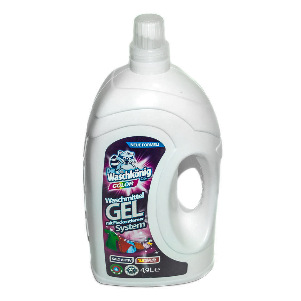 Аксесуары СМА Der Waschkoning Гель д/прання 4,9 л color