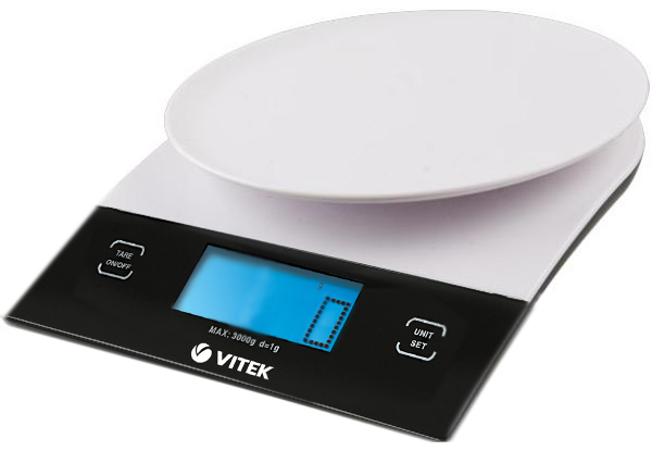 Ваги кухонні Vitek VT-2406 BW