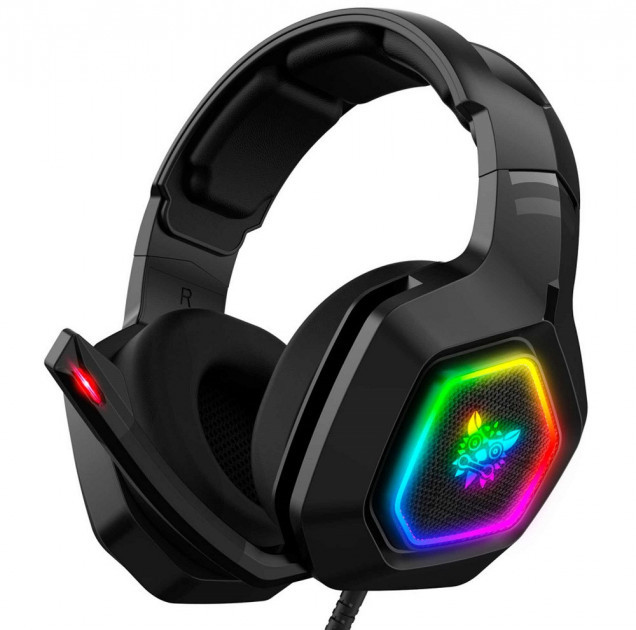 Наушники Onikuma K10 Pro RGB Gaming Wired Headphones Black Наушники Onikuma K10 Pro RGB Gaming Wired Headphones Black
