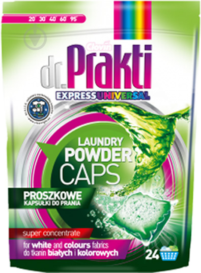 Аксесуари СМА Dr.Prakti Таблетки д/прання 24 шт universal