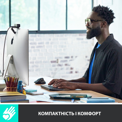 Клавіатура Logitech MX Keys Mini Wireless Illuminated Graphite (920-010501) фото №3
