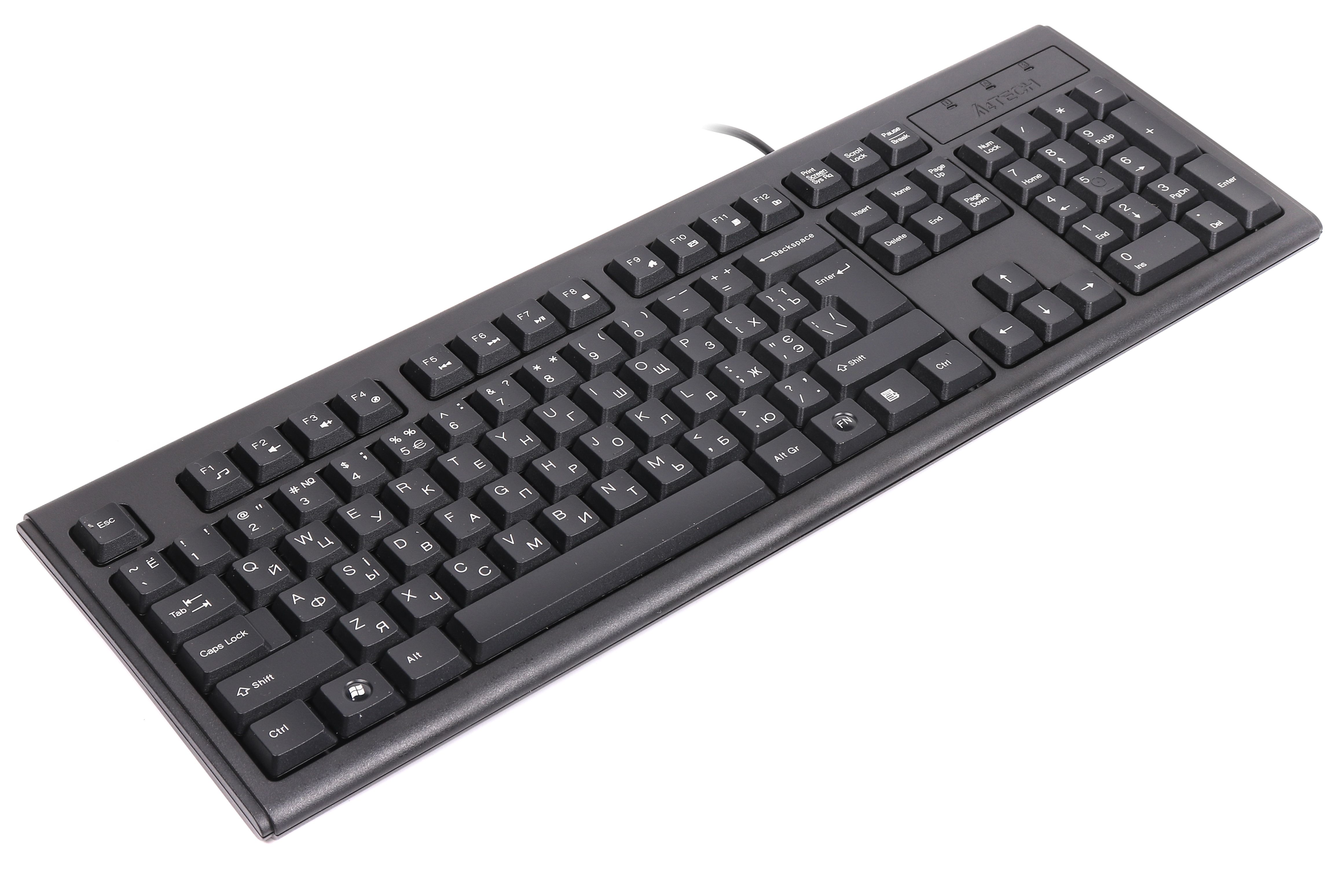 Клавіатура A4Tech KM-720 USB (Black) фото №2