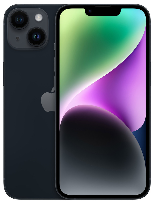 Смартфон Apple iPhone 14 512GB Midnight (MPWW3)
