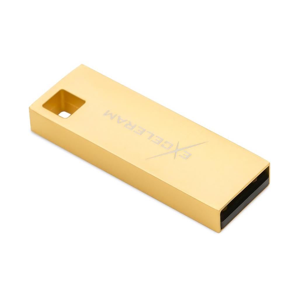 Флешка Exceleram U 1 Series Gold USB 2.0 16 Gb Флешка Exceleram U 1 Series Gold USB 2.0 16 Gb