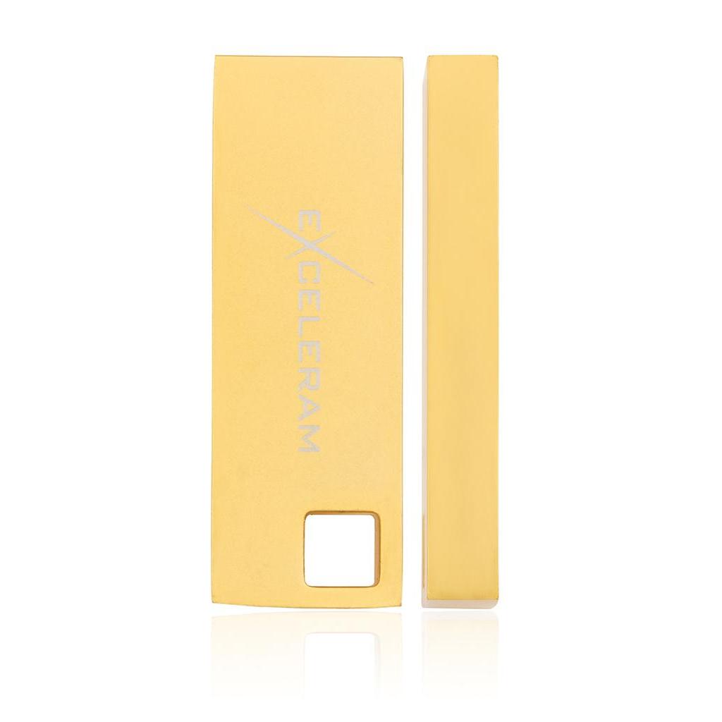 Флешка Exceleram U 1 Series Gold USB 2.0 16 Gb фото №3