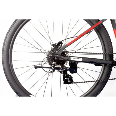 Trinx M600 Elite 27.5" рама-21" Matt-Black-White-Red (M600Elite.21MBWR) фото №2