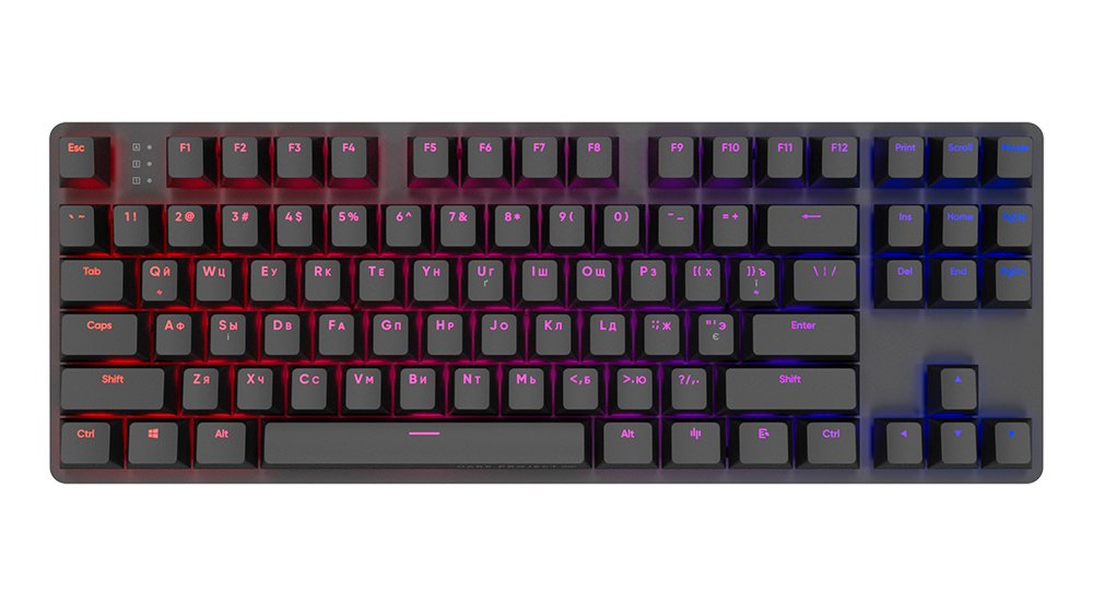 K　アモアアート　新品未使用 Клавиатура DARK PROJECT ONE KD87A ABS G3MS MECHANICAL SAPPHIRE USB