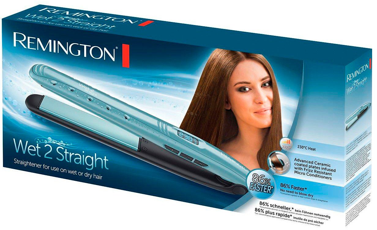 Щипцы для выпрямления волос Remington Wet 2 Straight S7300 фото №3