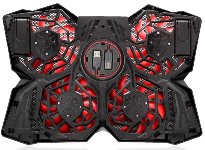 Подставка для ноутбука Promate Airbase 3 black фото №2