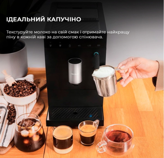 Кавомашина Cecotec Cremmaet Compact Steam (CCTC-01637) фото №3