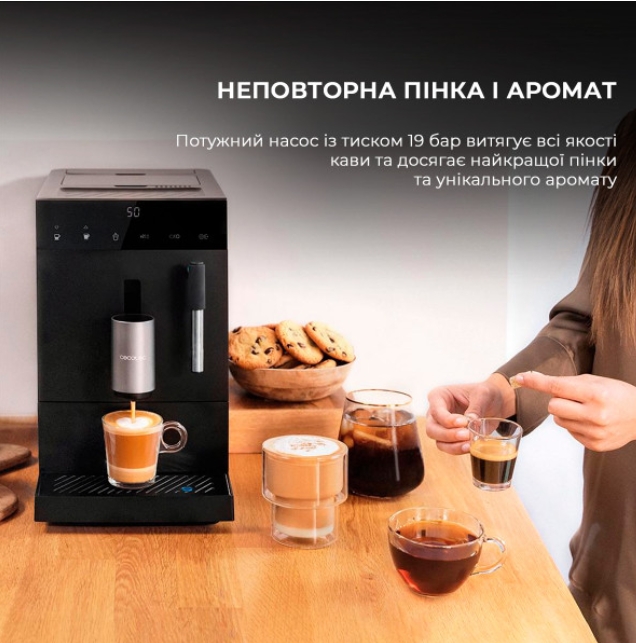 Кавомашина Cecotec Cremmaet Compact Steam (CCTC-01637) фото №5