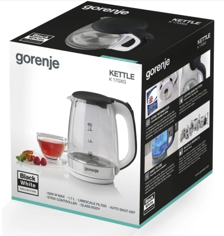 Електричний чайник Gorenje K17GXG фото №8