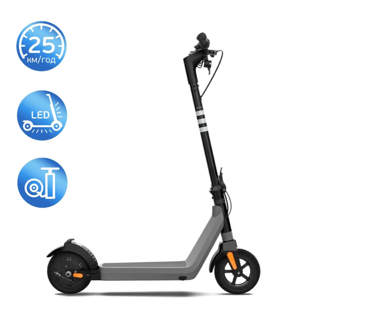 Електросамокат OKAI Zippy ES50С 8" 250W/500W Black фото №5