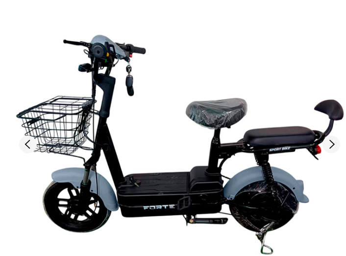Електроскутер Forte LUCKY-WS500 сiрий