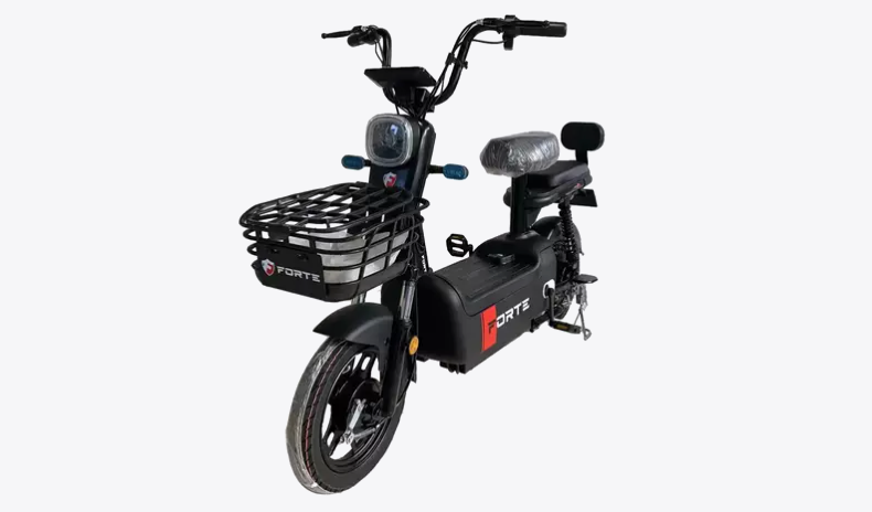 Електроскутер Forte LUCKY-WS500 чорний фото №4
