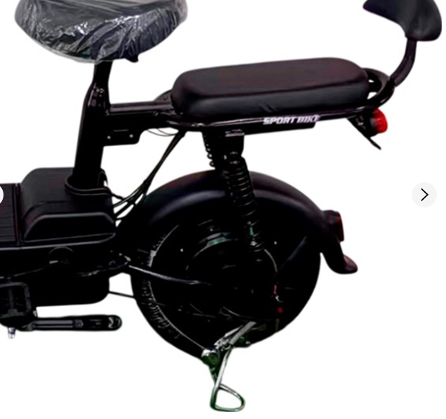Електроскутер Forte LUCKY-WS500 чорний фото №2