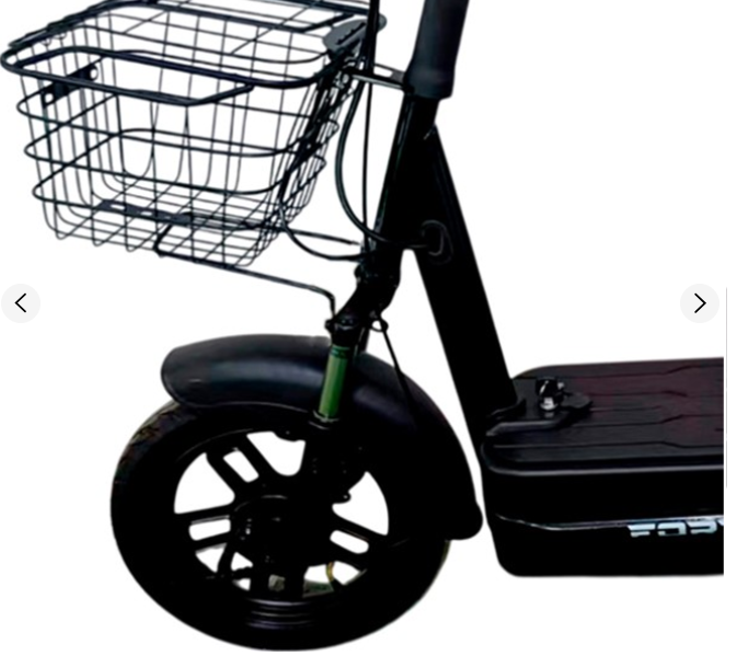 Електроскутер Forte LUCKY-WS500 чорний фото №3