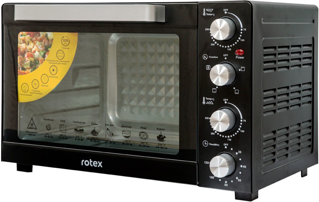 Электродуховка Rotex ROT450-B фото №3