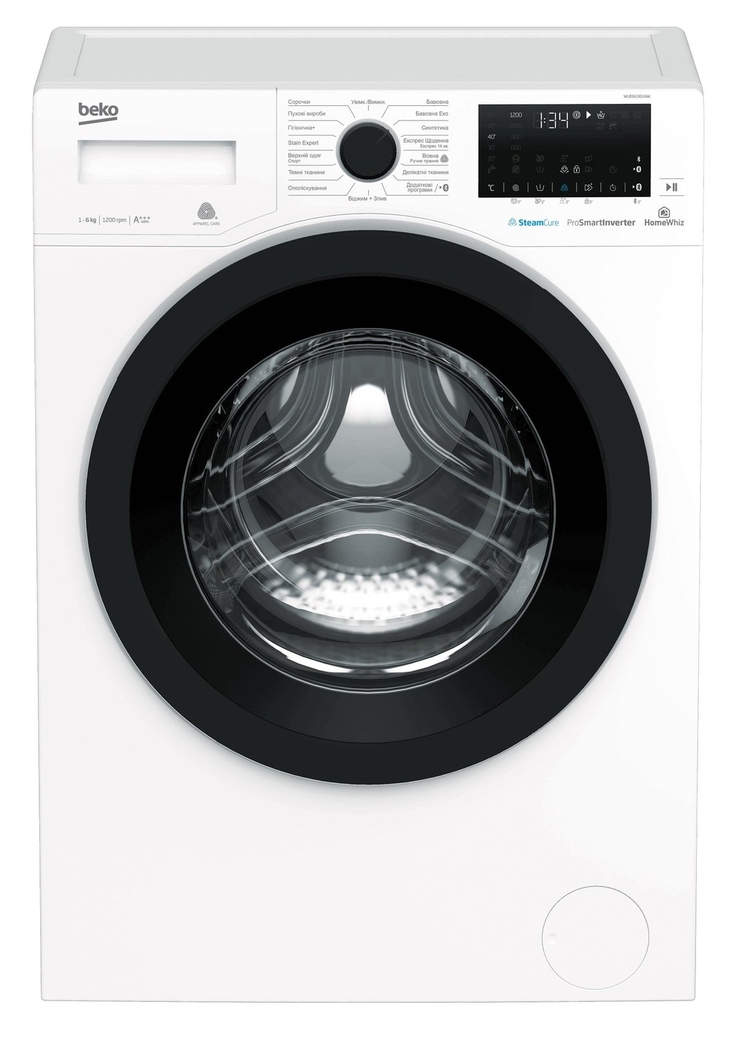 Пральна машина  Beko WUE6636XAW