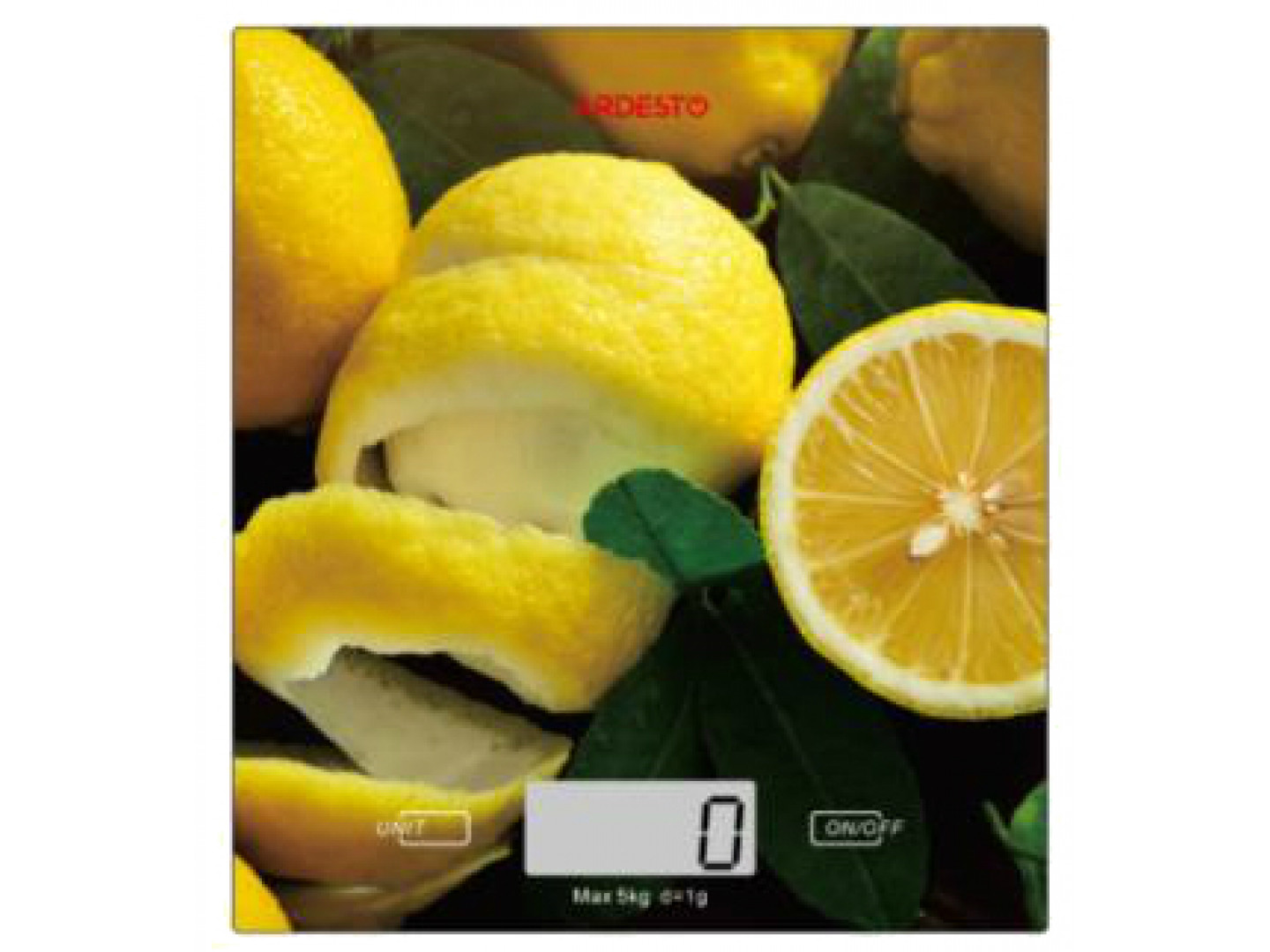 Весы кухонные Ardesto SCK-893LEMON