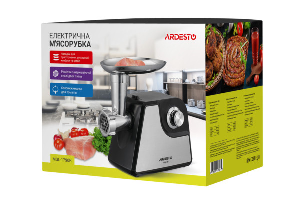М'ясорубки Ardesto MGL-1790R фото №7