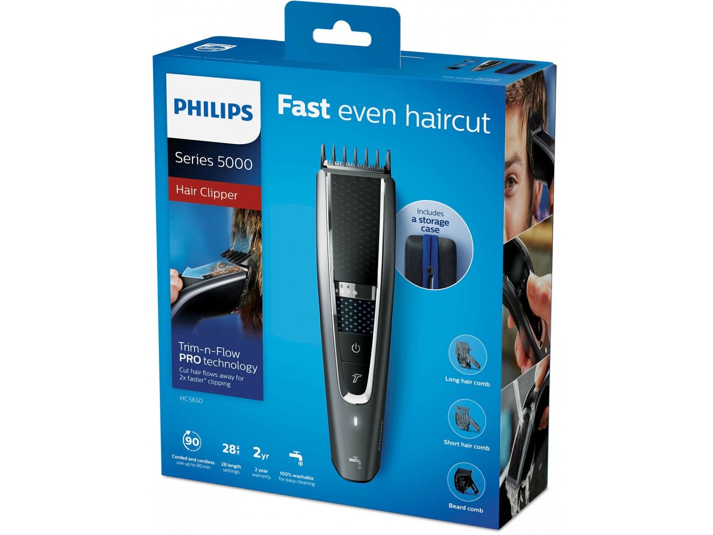 Машинка для стрижки  Philips HC5650/15 фото №5