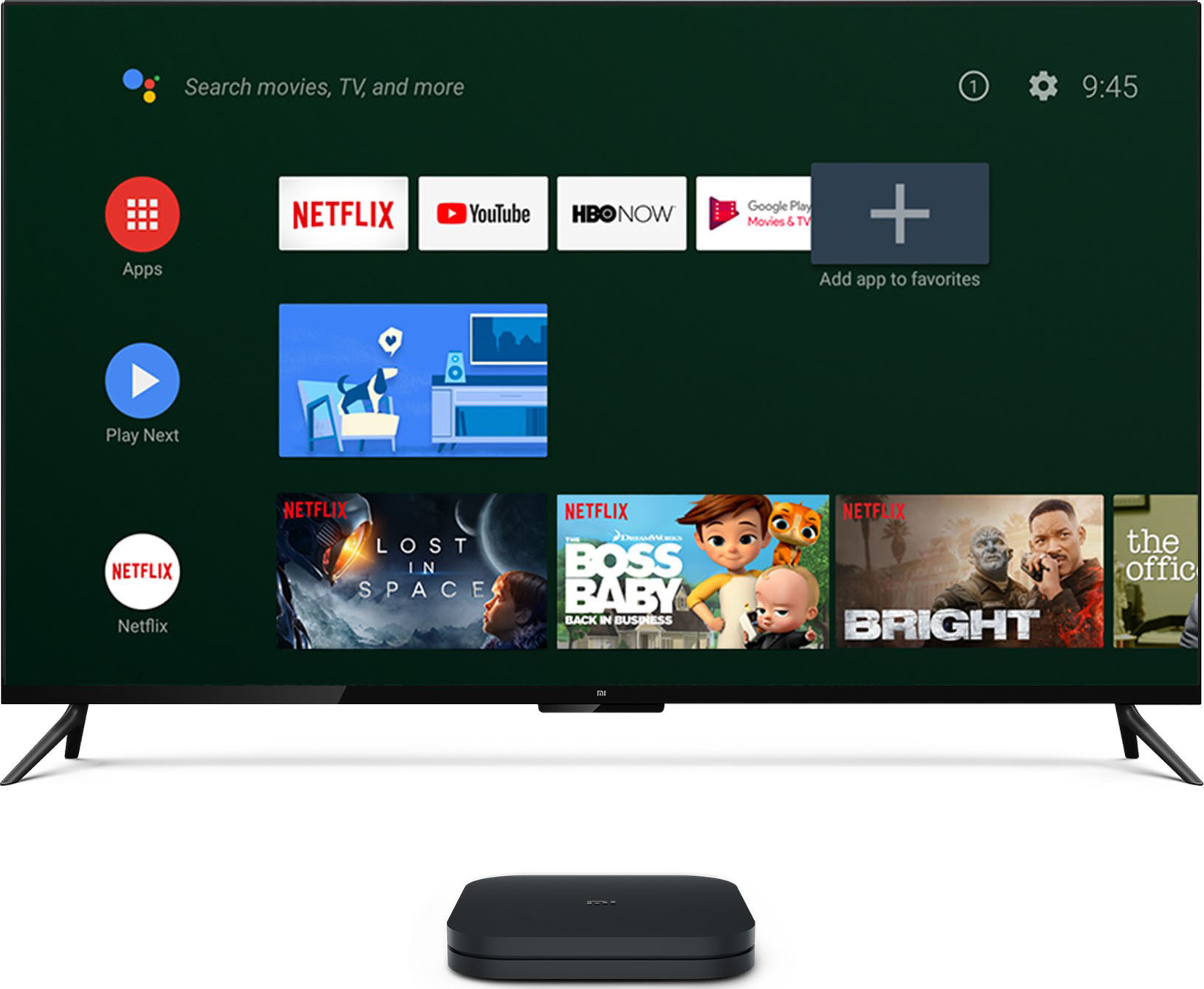 Smart TV Box Xiaomi Mi box S 4K 2/8GB Black фото №7