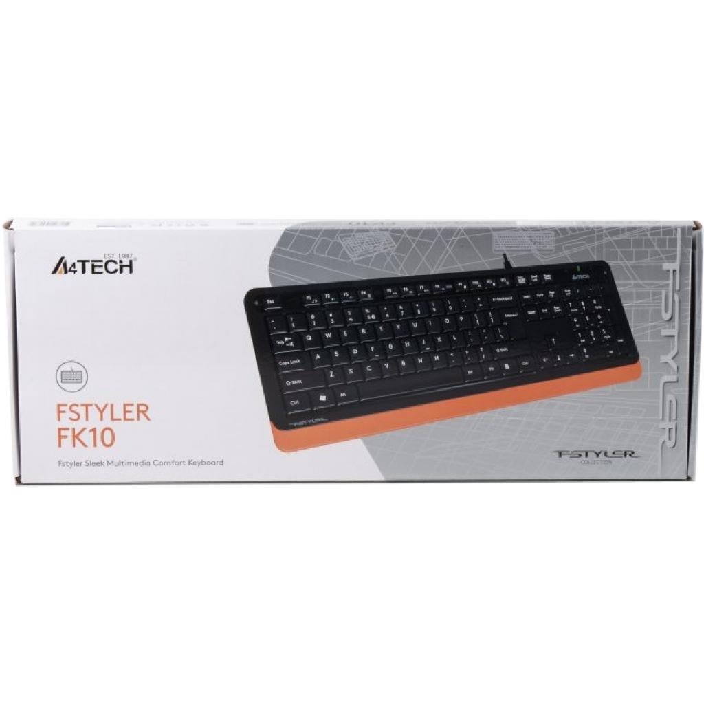 Клавіатура A4Tech FK 10 Orange фото №12