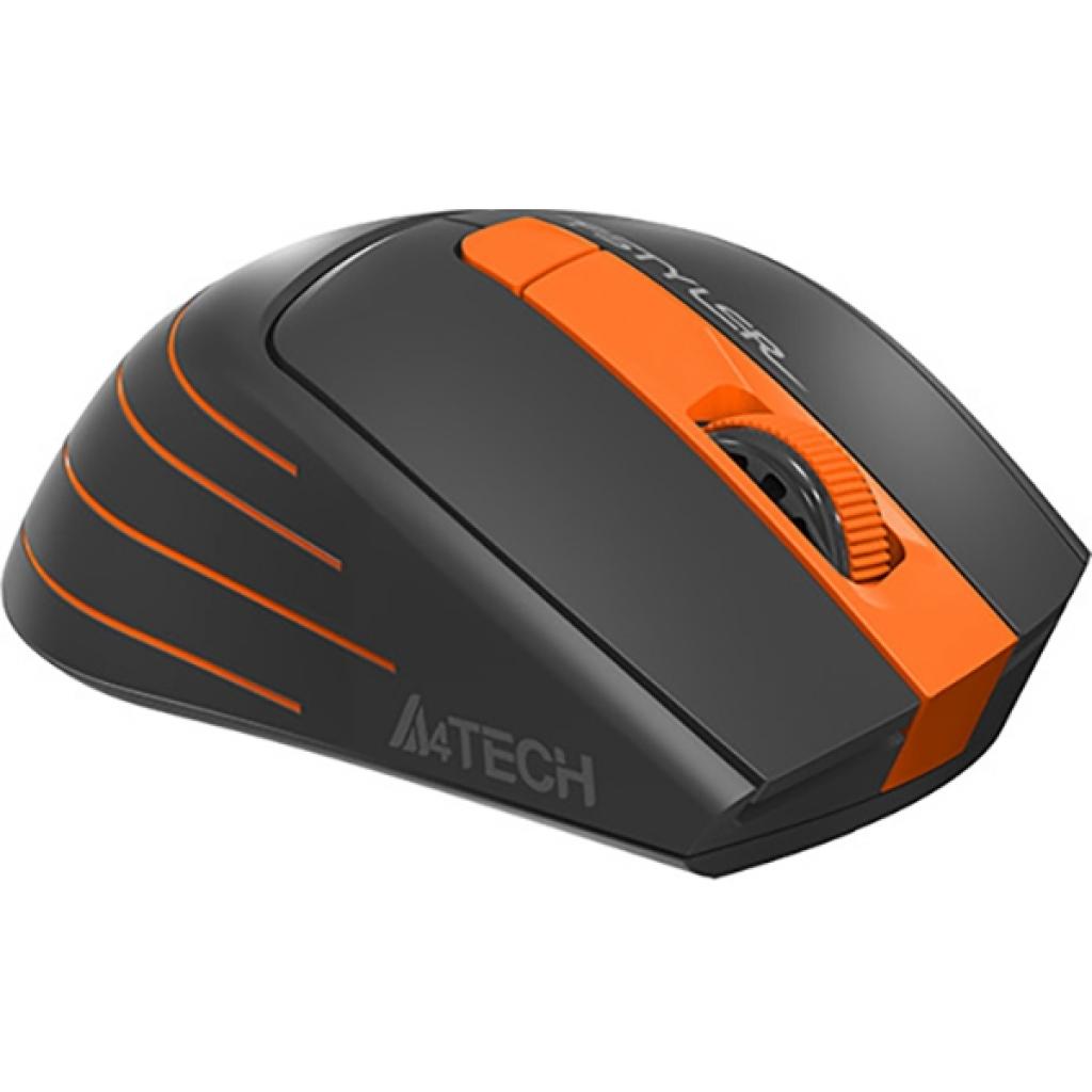 Компьютерная мыш A4Tech FG 30 S Orange фото №3