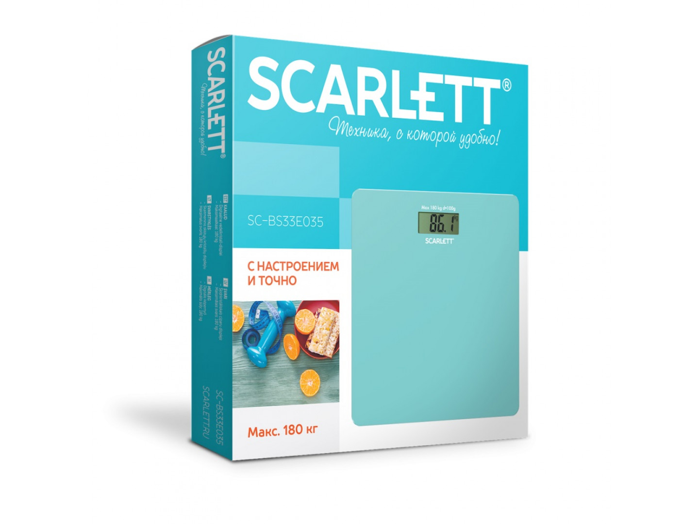 Ваги підлогові Scarlett SC-BS33E035 фото №2