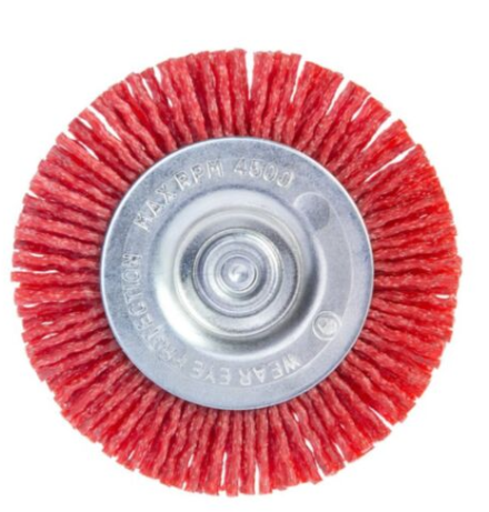 Щітка Дніпро М 67591 Щітка для дриля 63/6 торцева фото №2