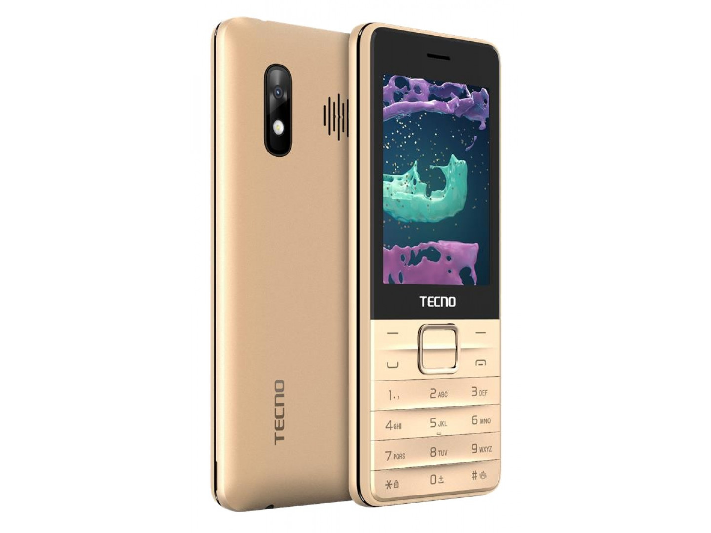 Мобільний телефон Tecno T454 Champagne Gold