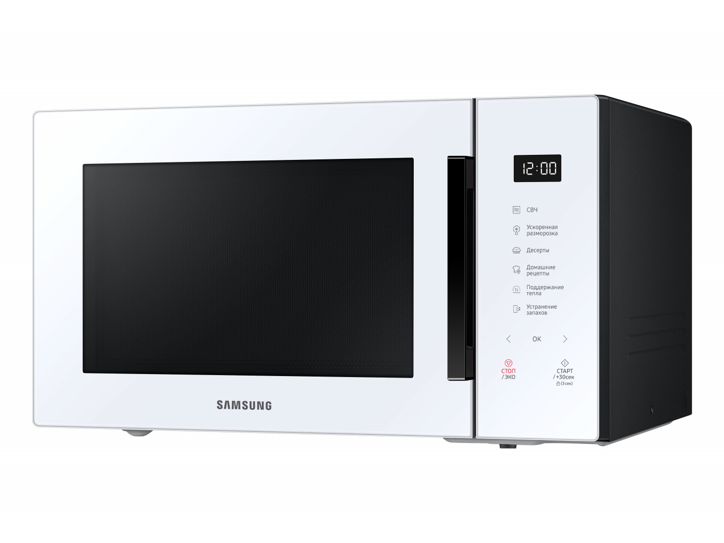 Мікрохвильова піч Samsung MS30T5018AW/BW фото №3