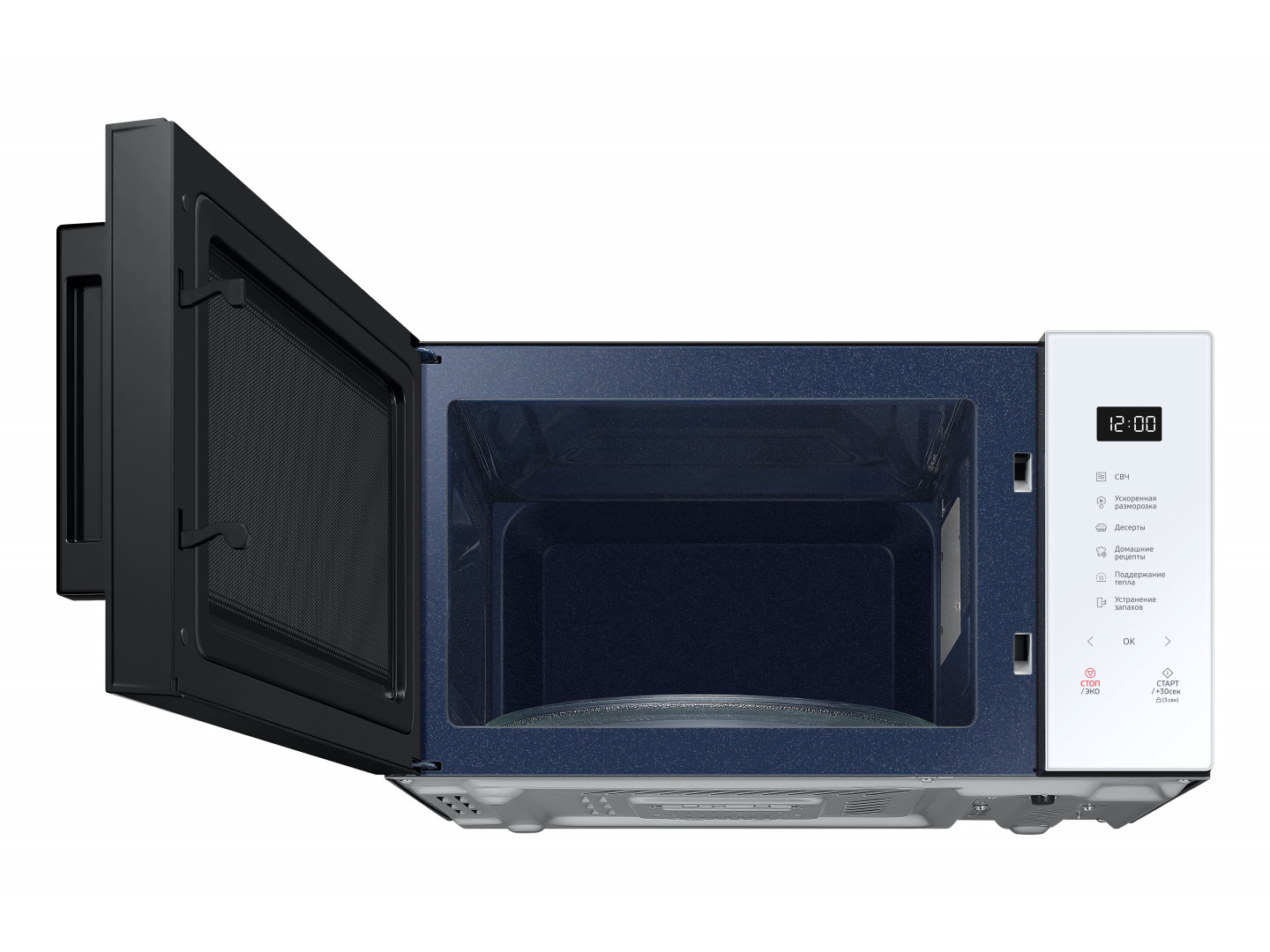 Мікрохвильова піч Samsung MS30T5018AW/BW фото №4
