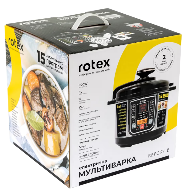 Мультиварка Rotex REPC57-B фото №5