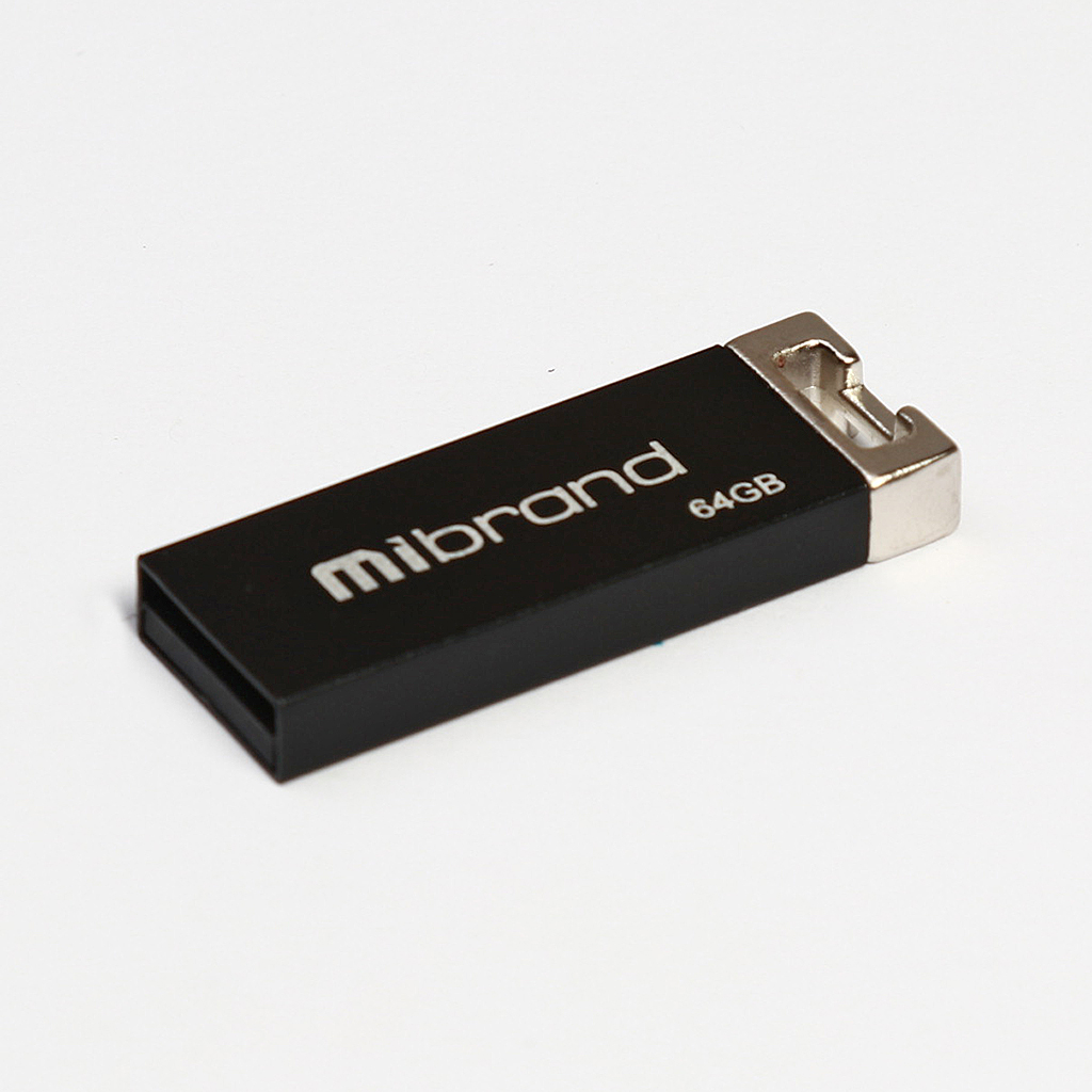 Флешка Mibrand Chameleon 64 Gb Black 2.0