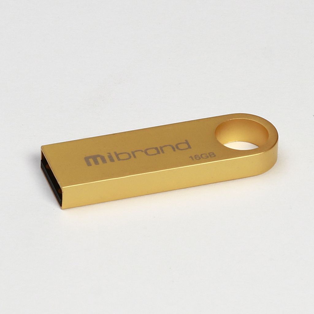 Флешка Mibrand Puma 16 Gb Gold 2.0