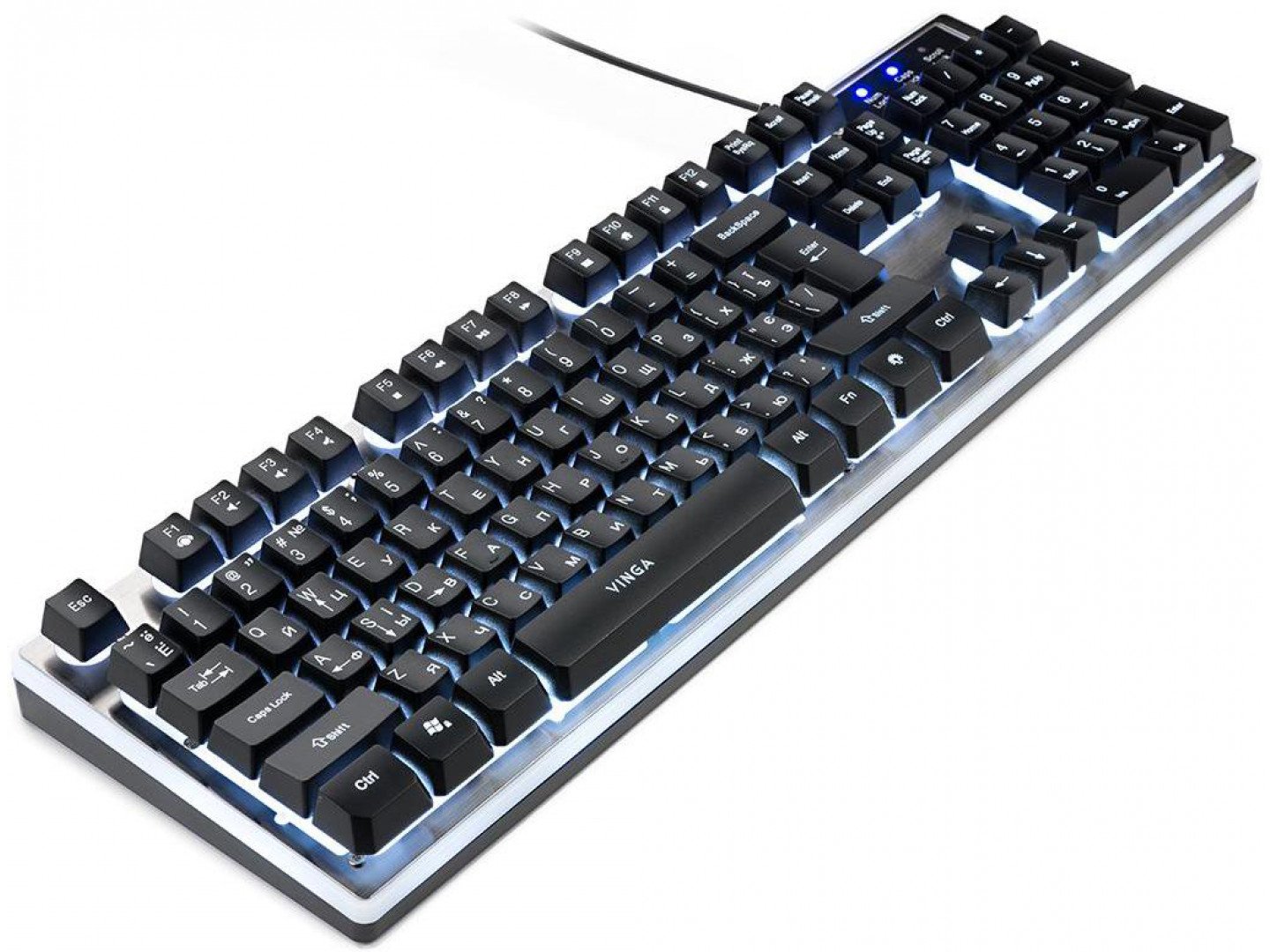 Клавиатура Vinga KBG 839 Black фото №5