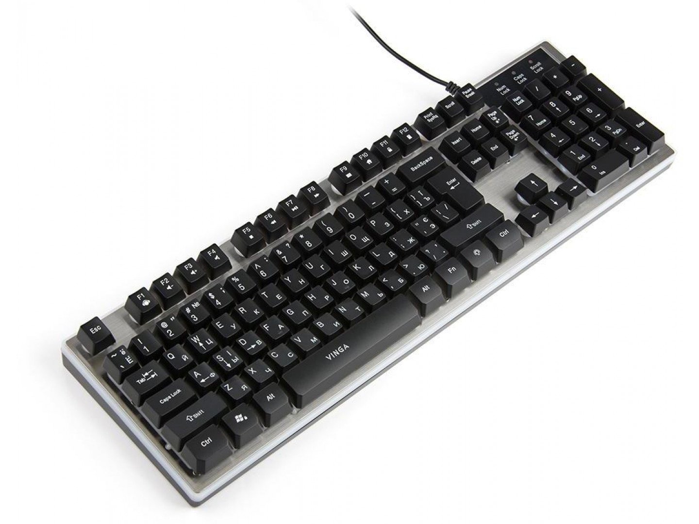 Клавиатура Vinga KBG 839 Black фото №4