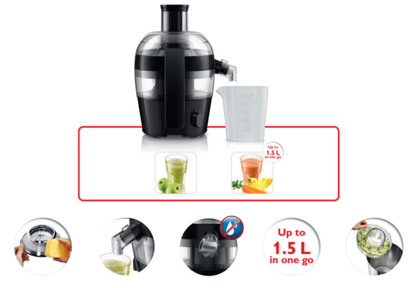 Соковитискач Philips HR 1832 02 фото №5