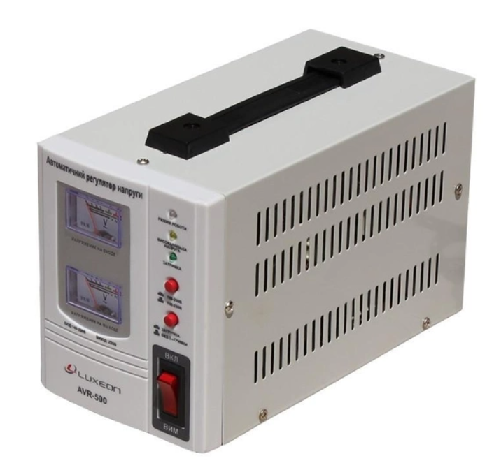 Стабилизатор напряжения Luxeon AVR-500VA Білий