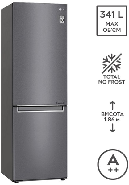 Холодильник LG GA-B459SLCM фото №3