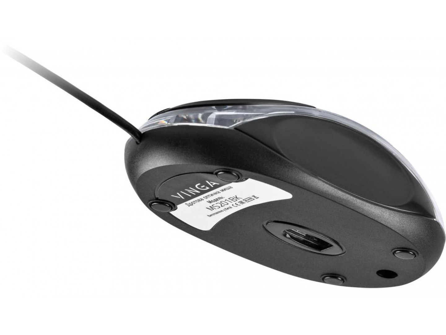 Комп'ютерна миша Vinga MS 201K фото №2