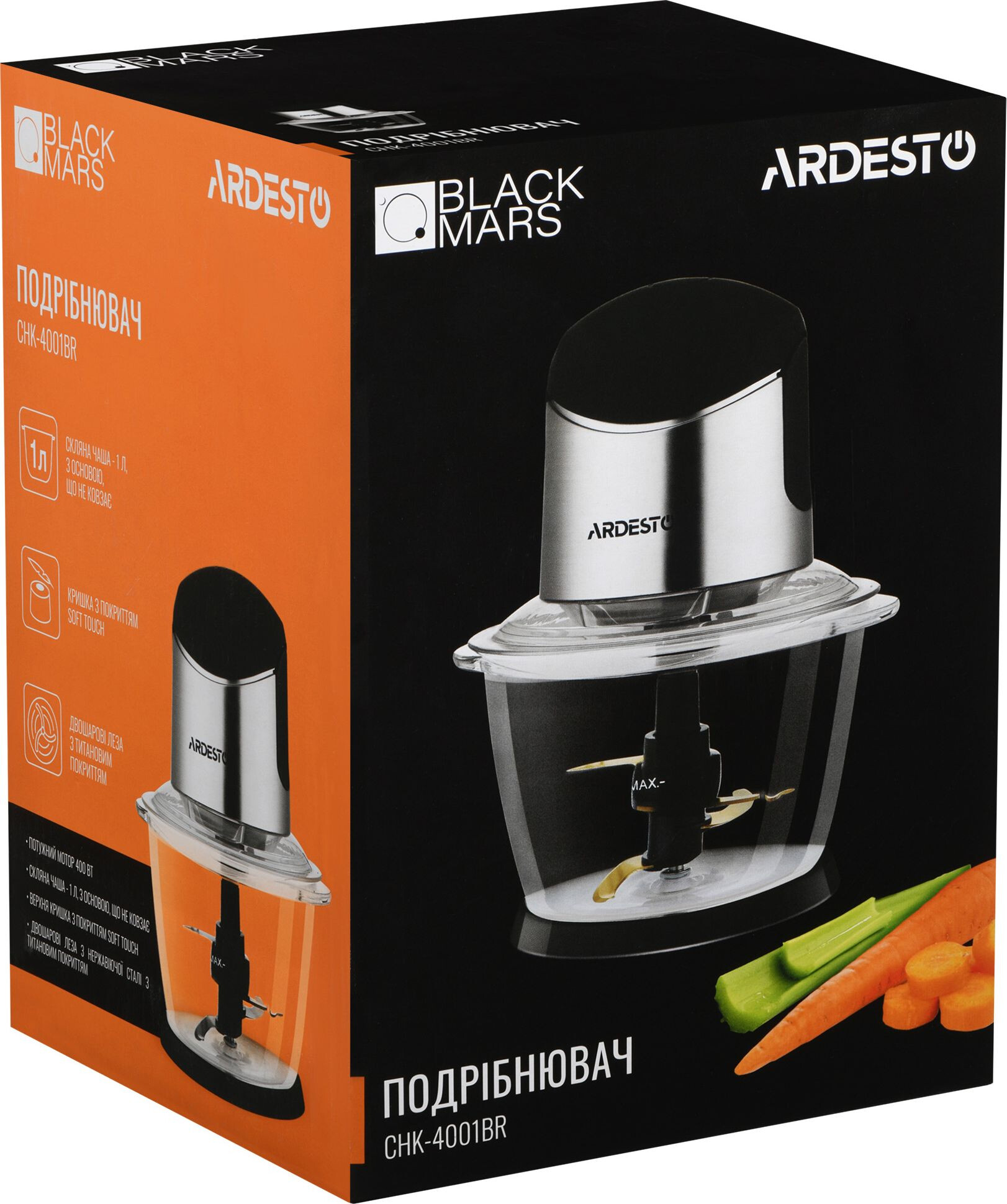 Блендер Ardesto CHK-4001BR фото №5