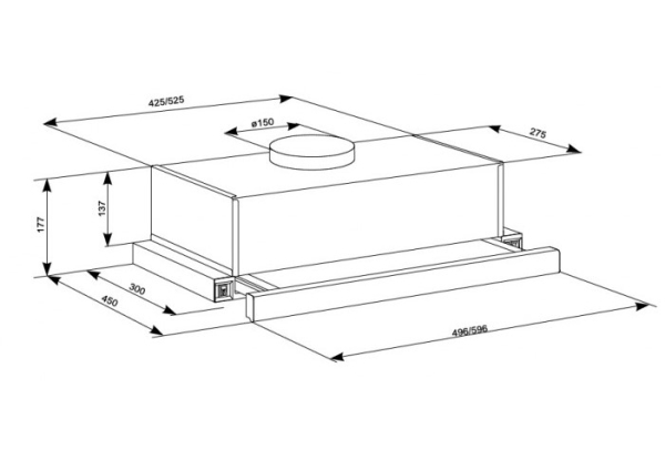 Вытяжки Eleyus Storm 700 50 IS фото №17