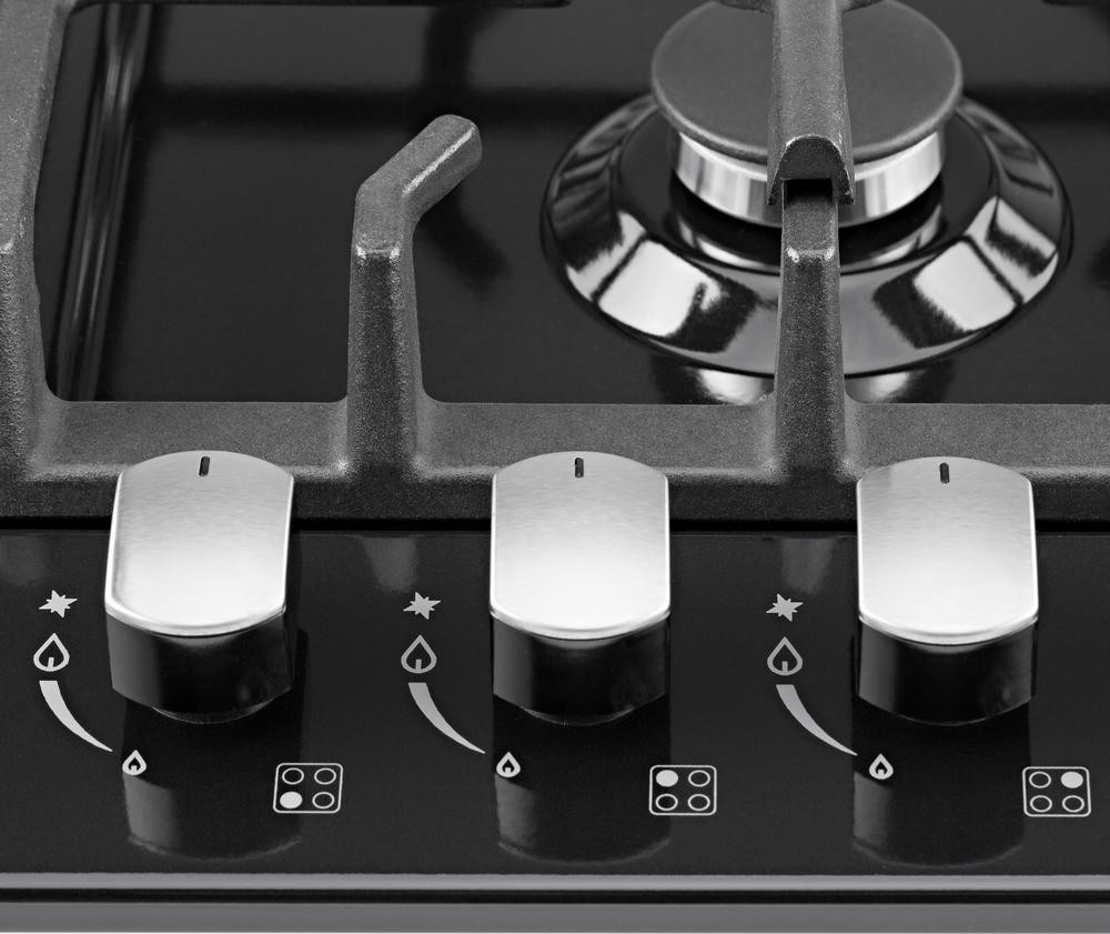 Варильна поверхня Pyramida PFE 643 black Luxe фото №3