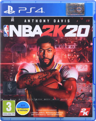 Диск Sony BD диску NBA 2K20 [PS4, English version] Blu-ray
